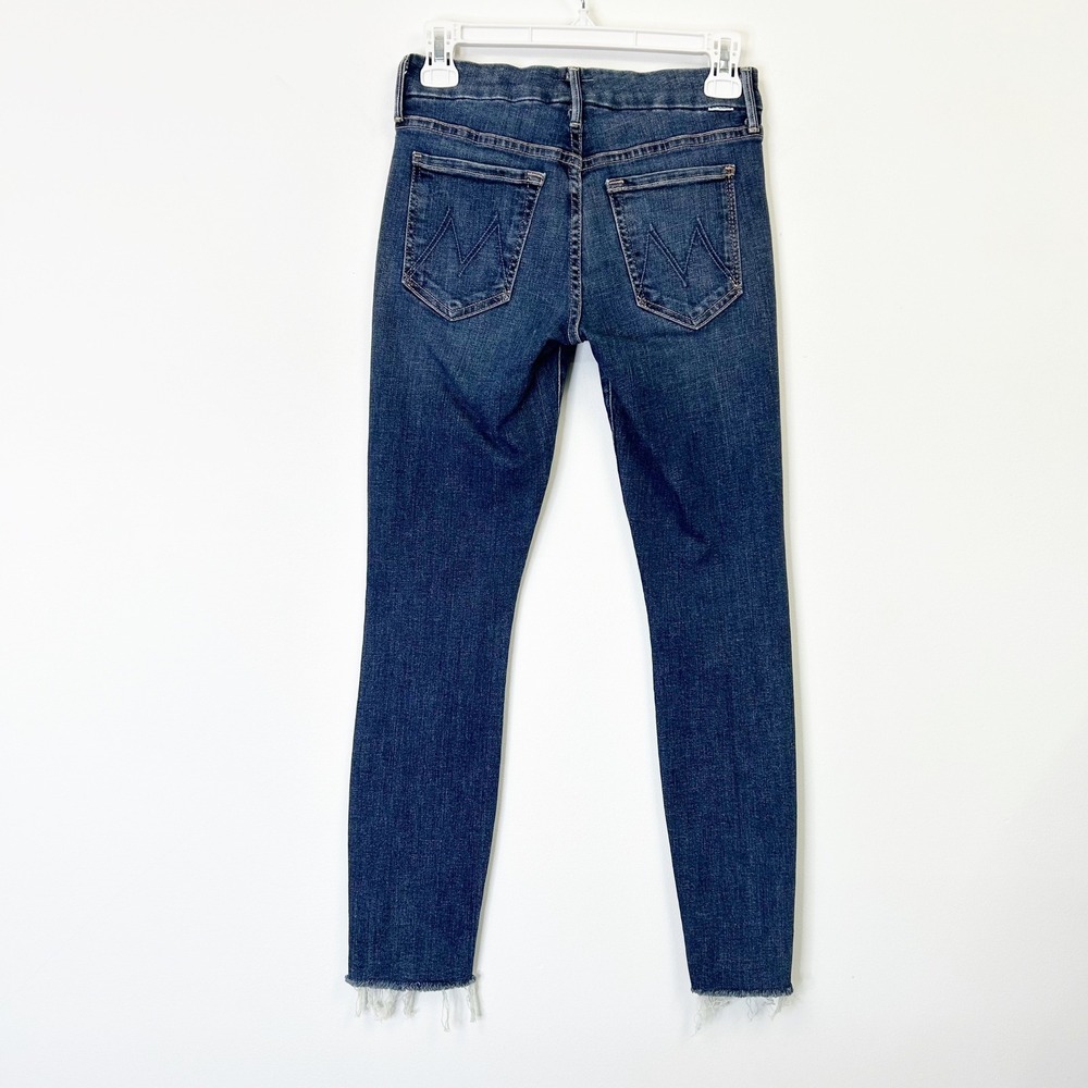 Mother Looker Ankle Fray Skinny Jeans Girl Crush Women's 26 - Picture 8 of 12